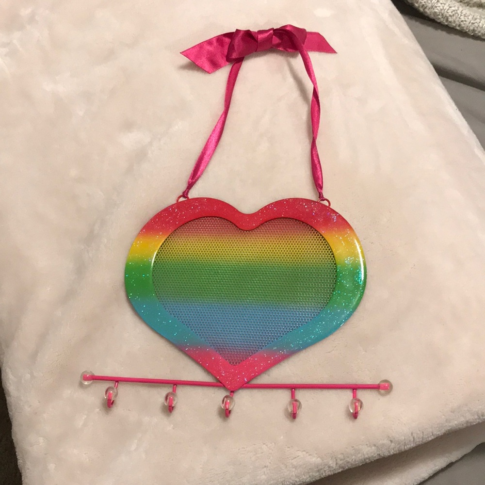 Rainbow jewelry holder